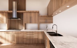 Lựa chọn chất liệu bề mặt bếp dễ vệ sinh
