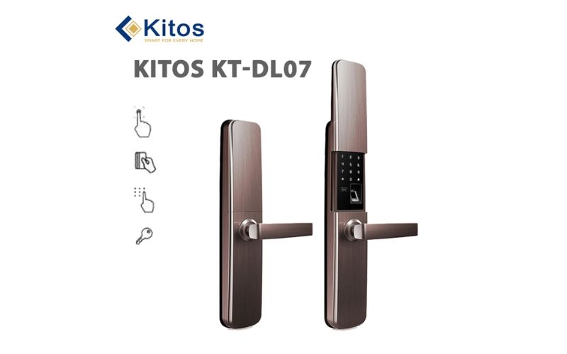 Khóa cổng vân tay nhà trọ Kitos DL07 