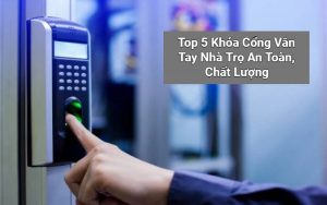 khóa cổng vân tay nhà trọ