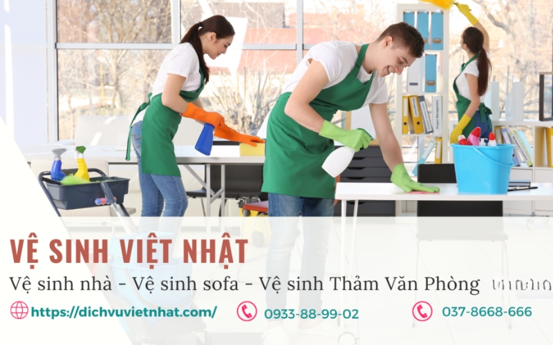Dịch vụ vệ sinh sofa Việt Nhật