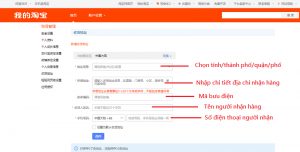 chọn địa chỉ nhập hàng trung quốc