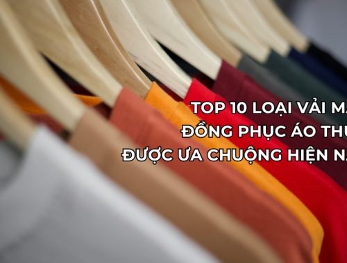 vải may đồng phục áo thun