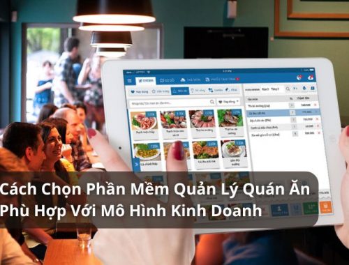 phần mềm quản lý quán ăn