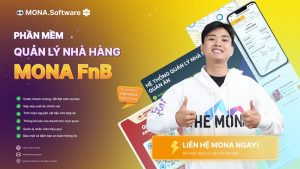 phần mềm quản lý quán ăn của MONA