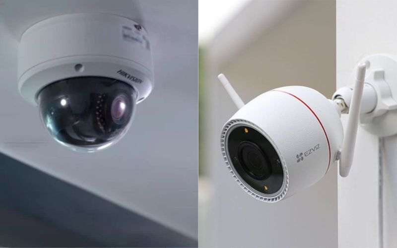 so sánh camera ezviz và hikvision chi tiết