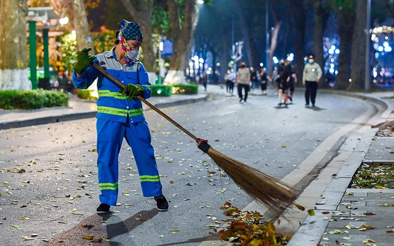 vệ sinh khu đô thị