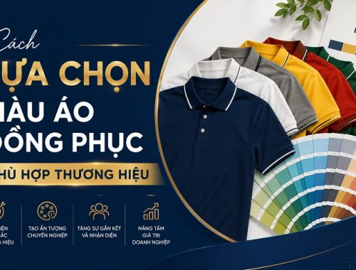 cách lựa chọn màu áo đồng phục phù hợp thương hiệu